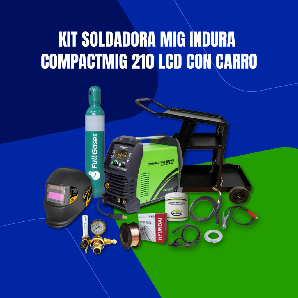 SOLDADORA MIG INDURA COMPACTMIG 210